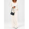 imagePRETTYGARDEN Womens 2 Piece Fall Lounge Sets 2026 Zip Up Hoodie Wide Leg Tracksuit Spring Matching Travel Outfits ClothesWhite