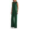 imagePRETTYGARDEN 2 Piece Lounge Sets for Women Summer Airport Travel Outfit 2026 Casual Matching Spring Clothes Track Sweat SuitsDark Green