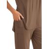 imagePRETTYGARDEN 2 Piece Lounge Sets for Women Summer Airport Travel Outfit 2026 Casual Matching Spring Clothes Track Sweat SuitsDark Khaki