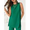imagePRETTYGARDEN 2 Piece Lounge Sets for Women Summer Airport Travel Outfit 2026 Casual Matching Spring Clothes Track Sweat SuitsGrass Green