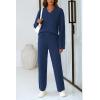 imagePRETTYGARDEN Lounge Sets for Women Two Piece Sweaters Pajama Set Fall Fashion 2026 Loungewear Outfits Matching Winter ClothesNavy