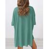 imagePRETTYGARDEN Women 2 Piece Lounge Set 2026 Summer Casual Oversized Shirts Biker Shorts Matching Airport Travel Outfit ClothesFruit Green