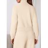 imagePRETTYGARDEN Womens 2 Piece Outfits Sweatsuits 2026 Fall Full Zip Sweatshirts Workout Pants Matching Lounge Sets TracksuitsBeige