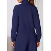imagePRETTYGARDEN Womens 2 Piece Outfits Sweatsuits 2026 Fall Full Zip Sweatshirts Workout Pants Matching Lounge Sets TracksuitsNavy Blue