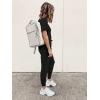 imagePRETTYGARDEN Womens Two Piece Lounge Sets 2026 Spring Summer Jogger Pants Vacation Outfits Travel Airplane Matching ClothesAblack