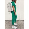 imagePRETTYGARDEN Womens Two Piece Lounge Sets 2026 Spring Summer Jogger Pants Vacation Outfits Travel Airplane Matching ClothesBright Green