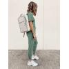 imagePRETTYGARDEN Womens Two Piece Lounge Sets 2026 Spring Summer Jogger Pants Vacation Outfits Travel Airplane Matching ClothesGreen