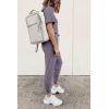 imagePRETTYGARDEN Womens Two Piece Lounge Sets 2026 Spring Summer Jogger Pants Vacation Outfits Travel Airplane Matching ClothesGrey