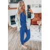 imagePRETTYGARDEN Womens Two Piece Lounge Sets 2026 Spring Summer Jogger Pants Vacation Outfits Travel Airplane Matching ClothesGrey Blue