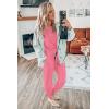 imagePRETTYGARDEN Womens Two Piece Lounge Sets 2026 Spring Summer Jogger Pants Vacation Outfits Travel Airplane Matching ClothesLight Pink
