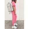 imagePRETTYGARDEN Womens Two Piece Lounge Sets 2026 Spring Summer Jogger Pants Vacation Outfits Travel Airplane Matching ClothesLight Pink