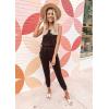 imagePRETTYGARDEN Womens Two Piece Outfit Sets Casual Summer Sleeveless Matching Lounge Wear Spring Travel Clothes TracksuitBrown