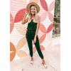 imagePRETTYGARDEN Womens Two Piece Outfit Sets Casual Summer Sleeveless Matching Lounge Wear Spring Travel Clothes TracksuitDark Green