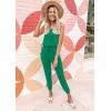 imagePRETTYGARDEN Womens Two Piece Outfit Sets Casual Summer Sleeveless Matching Lounge Wear Spring Travel Clothes TracksuitGreen