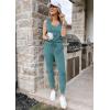 imagePRETTYGARDEN Womens Two Piece Outfit Sets Casual Summer Sleeveless Matching Lounge Wear Spring Travel Clothes TracksuitGrey Green