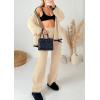 imagePRETTYGARDEN Lounge Sets for Women Fall 2026 Loungewear 2 Piece Outfits Cardigan Sweaters Track Suit Matching Winter ClothingBeige