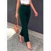 imagePRETTYGARDEN Womens Dress Pants Summer 2026 Work Clothes Tapered High Waisted Trousers Slacks Pockets Business Casual OutfitsDark Green