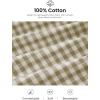 imagePRETTYGARDEN Womens Wide Leg Gingham Lounge Pants Summer 2026 Casual Plaid Trousers Spring Y2K Clothes Comfy Pajama BottomsArmy Green Plaid