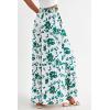 imagePRETTYGARDEN Womens 2026 Summer Wide Leg Palazzo Pants High Waisted Flowy Pockets Trendy Casual Lounge Boho Beach TrousersPrint Green