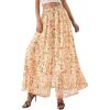 Floral Beige Multicolored