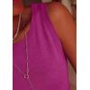 imagePRETTYGARDEN Sleeveless Sweater Tops for Women 2026 Summer Dressy Ribbed Tank Tops Spring Business Casual Work Shirts BlousesRose