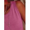 imagePRETTYGARDEN Sleeveless Sweater Tops for Women 2026 Summer Dressy Ribbed Tank Tops Spring Business Casual Work Shirts BlousesRose Pink