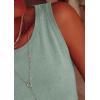 imagePRETTYGARDEN Sleeveless Sweater Tops for Women 2026 Summer Dressy Ribbed Tank Tops Spring Business Casual Work Shirts BlousesSage Green