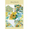 imagePRETTYGARDEN Womens Ditzy Floral Print Midi Skirt Boho Elastic High Waist Long Skirts for Women Trendy High Low HemQwhite Green