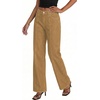 image:imagePRETTYGARDEN Womens Wide Leg Jeans High Waisted Stretchy Baggy Seamed Front Denim Palazzo Pants 2026 Summer Fashion ClothesCamel