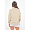 image:imagePRETTYGARDEN Womens Half Zip Oversized Sweatshirts Fleece Hoodies 2026 Trendy Long Sleeve Pullover Tops Y2k Fall OutfitsBeige