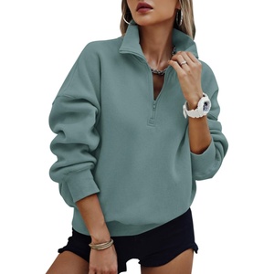 image:imagePRETTYGARDEN Womens Half Zip Oversized Sweatshirts Fleece Hoodies 2026 Trendy Long Sleeve Pullover Tops Y2k Fall OutfitsBlue Green