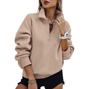 image:imagePRETTYGARDEN Womens Half Zip Oversized Sweatshirts Fleece Hoodies 2026 Trendy Long Sleeve Pullover Tops Y2k Fall OutfitsLight Coffee