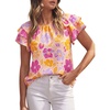 Pink Multicolored Floral