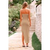 image:imagePRETTYGARDEN Summer Wedding Guest Dresses for Women 2026 Spring Cocktail Prom Graduation Bodycon Backless Elegant Midi DressApricot