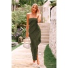 image:imagePRETTYGARDEN Summer Wedding Guest Dresses for Women 2026 Spring Cocktail Prom Graduation Bodycon Backless Elegant Midi DressArmy Green