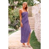 image:imagePRETTYGARDEN Summer Wedding Guest Dresses for Women 2026 Spring Cocktail Prom Graduation Bodycon Backless Elegant Midi DressGrey Purple