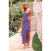 image:imagePRETTYGARDEN Summer Wedding Guest Dresses for Women 2026 Spring Cocktail Prom Graduation Bodycon Backless Elegant Midi DressGrey Purple