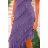 image:imagePRETTYGARDEN Summer Wedding Guest Dresses for Women 2026 Spring Cocktail Prom Graduation Bodycon Backless Elegant Midi DressGrey Purple