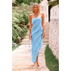 image:imagePRETTYGARDEN Summer Wedding Guest Dresses for Women 2026 Spring Cocktail Prom Graduation Bodycon Backless Elegant Midi DressLight Blue