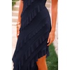 image:imagePRETTYGARDEN Summer Wedding Guest Dresses for Women 2026 Spring Cocktail Prom Graduation Bodycon Backless Elegant Midi DressNavy