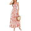 White Red Floral