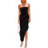 image:imagePRETTYGARDEN Summer Wedding Guest Dresses for Women 2026 Spring Cocktail Prom Graduation Bodycon Backless Elegant Midi DressBlack