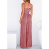 image:imagePRETTYGARDEN One Piece Jumpsuits for Women Casual Summer Cruise Outfits 2026 Spring Fashion Smocked Wide Leg Gingham RompersBurgundy