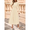 image:imagePRETTYGARDEN Womens Sweater Dress 2026 Long Sleeve Elegant Knit A Line Fall Wedding Guest Cocktail Midi Winter DressesApricot