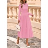 image:imagePRETTYGARDEN Womens Sweater Dress 2026 Long Sleeve Elegant Knit A Line Fall Wedding Guest Cocktail Midi Winter DressesPink