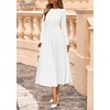 image:imagePRETTYGARDEN Womens Sweater Dress 2026 Long Sleeve Elegant Knit A Line Fall Wedding Guest Cocktail Midi Winter DressesWhite