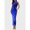 image:imagePRETTYGARDEN Womens Summer Wedding Guest Maxi Dress 2026 Spring Formal Floral Mesh Sleeveless Bodycon Vacation Long DressesBlue Watercolour