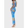 image:imagePRETTYGARDEN Womens Summer Wedding Guest Maxi Dress 2026 Spring Formal Floral Mesh Sleeveless Bodycon Vacation Long DressesFloral Blue