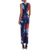 image:imagePRETTYGARDEN Womens Summer Wedding Guest Maxi Dress 2026 Spring Formal Floral Mesh Sleeveless Bodycon Vacation Long DressesFloral Grey Blue