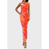 image:imagePRETTYGARDEN Womens Summer Wedding Guest Maxi Dress 2026 Spring Formal Floral Mesh Sleeveless Bodycon Vacation Long DressesFloral Orange